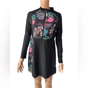 IBTOM CASTLE women’s Islamic Arabic Birkini long sleeve modest swimwear top XL